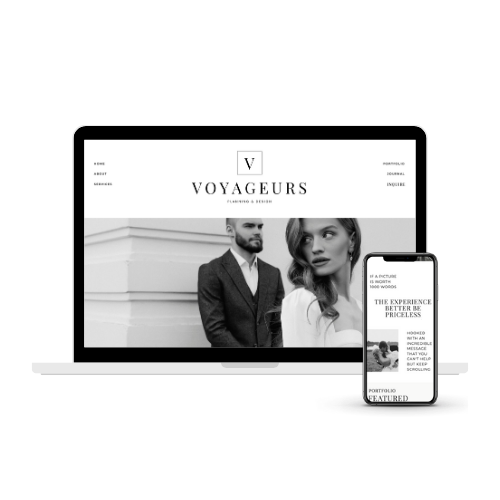 Voyageurs Website Template Only